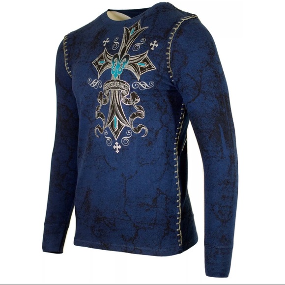 Xtreme Couture by AFFLICTION Men THERMAL BRONZE AR - Picture 4 of 5